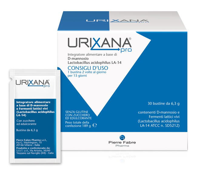 Urixana Pro Integratore Cistite 30 Bustine