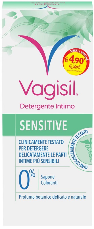 VAGISIL DETERGENTE SENSITIVE 250 ML