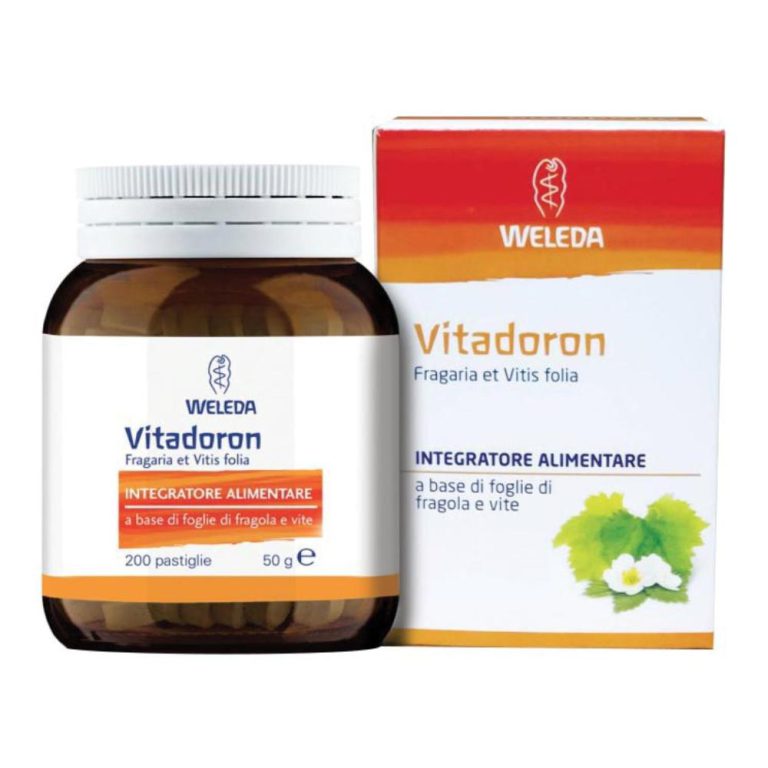 VITADORON WELEDA INTEGRATORE PER IL MICROCIRCOLO E FEGATO 200 PASTIGLIE