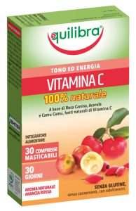 VITAMINA C 100% NAT 30CP EQUILIB