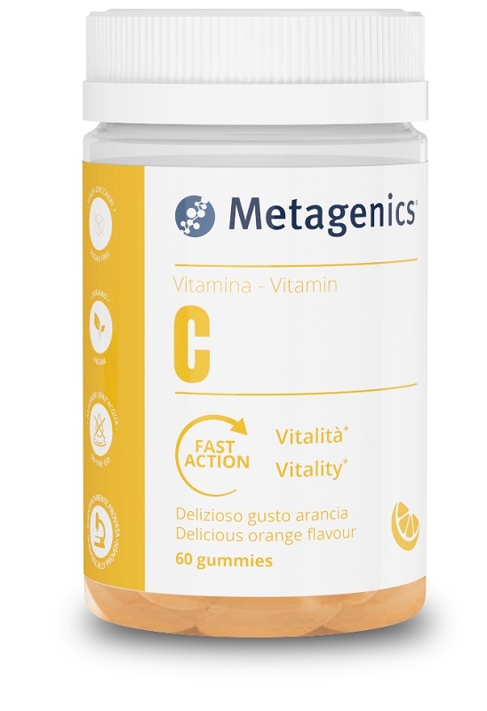 VITAMINA C 60 CARAM.GOMM.METAGEN