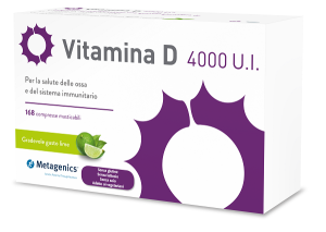 VITAMINA D 4000UI 168 COMPRESSE MASTICABILI