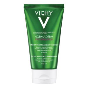 Vichy Trattamenti Viso e Corpo per una pelle Meravigliosa Normaderm Crema Detergente Opacizzante all'Argilla Pelli Miste 125 ml