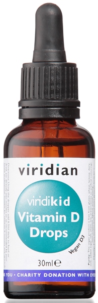 Viridian Viridikid Vitamin D3 400 UI Integratore 30 ml