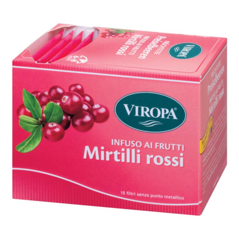 Viropa Infuso Mirtilli Rossi Bio 15 Bustine