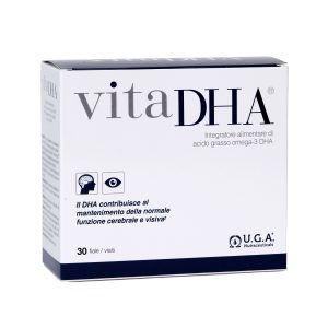 Vitadha Liquido 30 Fiale - Integratore per le funzioni cerebrale e visiva