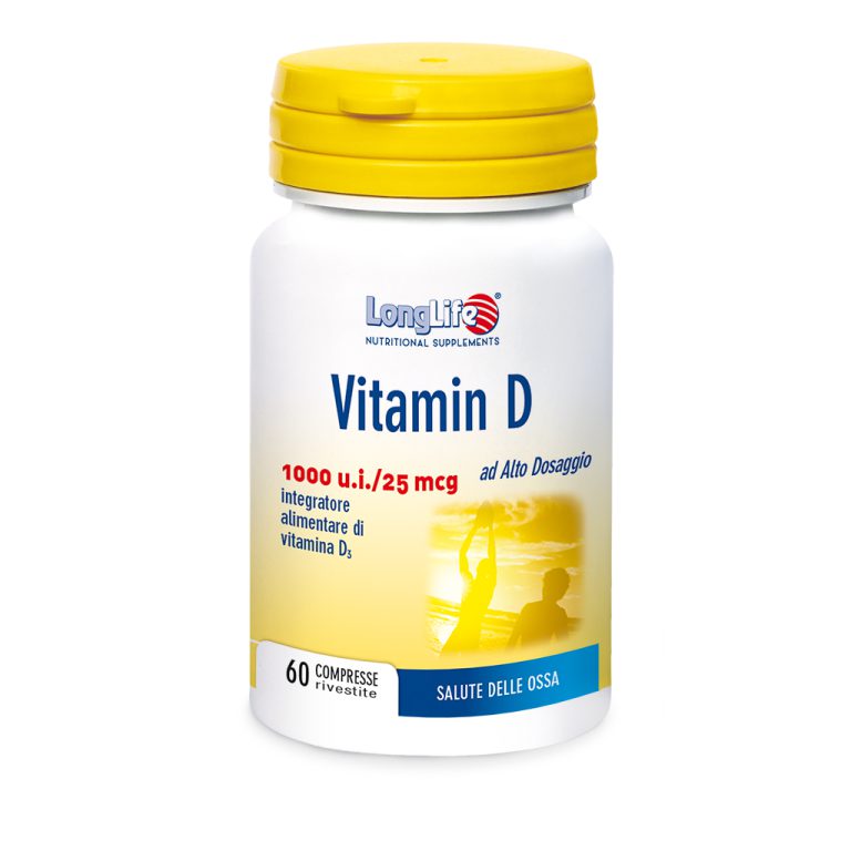 Vitamin D 1000 u.i. LongLife 60 Compresse Rivestite