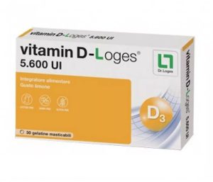 Vitamin D-Loges Biofarmex 30 Gelatine Masticabili