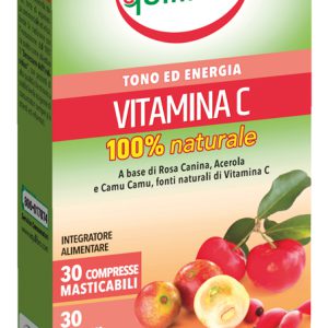 Vitamina C 100% Naturale Integratore Sistema Immunitario 30 Compresse