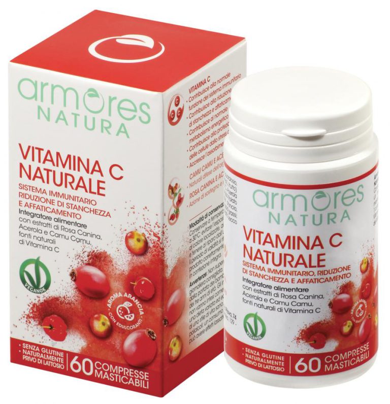 Vitamina C Naturale Armores Natura 60 Compresse Masticabili