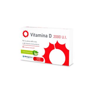 Vitamina D 2000 UI I Metagenics® 84 Compresse Masticabili PROMO