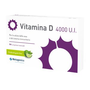 Vitamina D 4000 U.I. 84 Compresse Masticabili