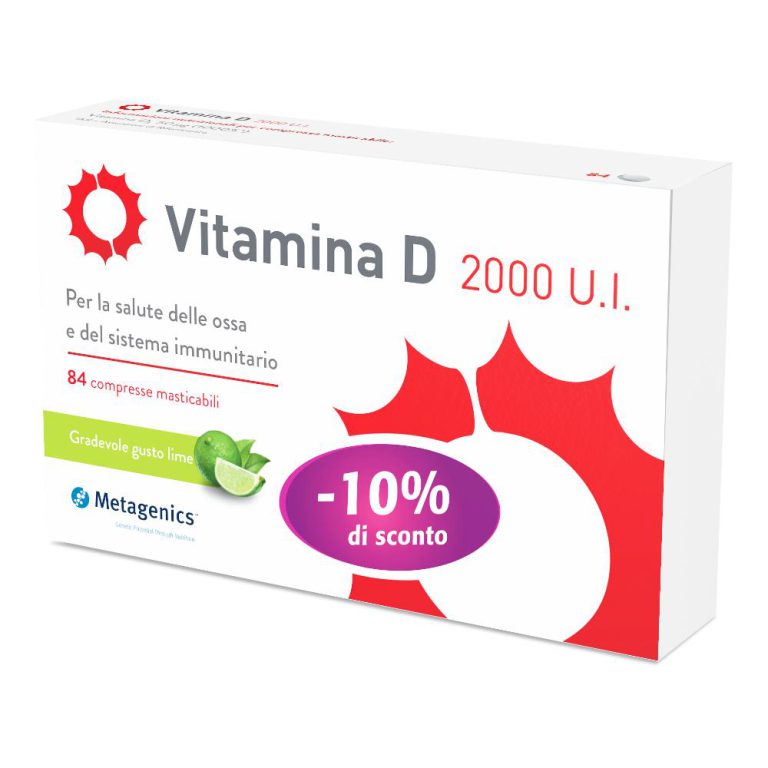 Vitamina D2000ui 84cpr Pro-10%