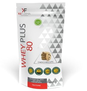 Whey plus 80 choco biscuits 480 g