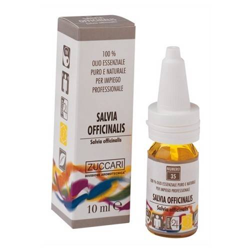 Zuccari Olio Essenziale Naturale Salvia Officinalis 10ml