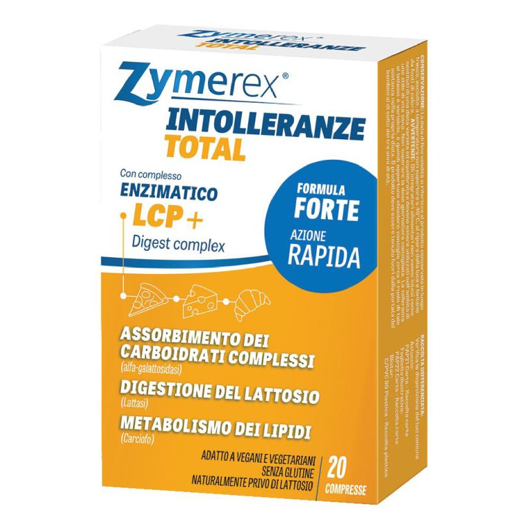 Zymerex Intolleranze Total 20 Compresse