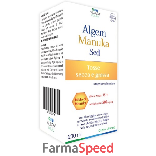 algem manuka sed 200 ml