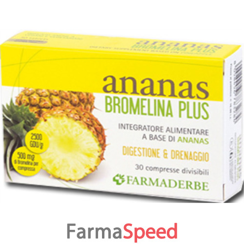 ananas bromelina plus 30 compresse