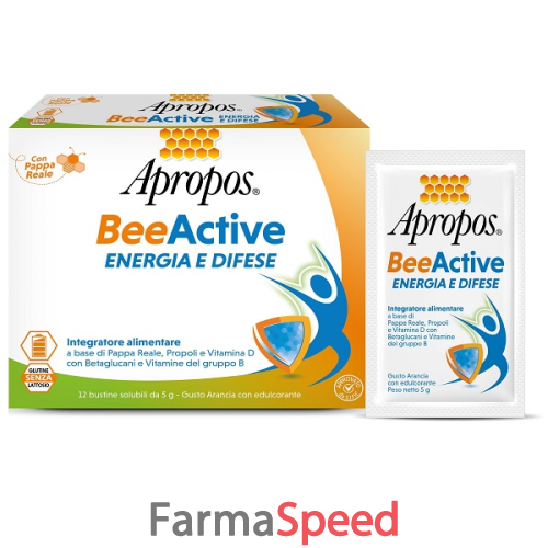 apropos beeactive energia e difese 12 bustine