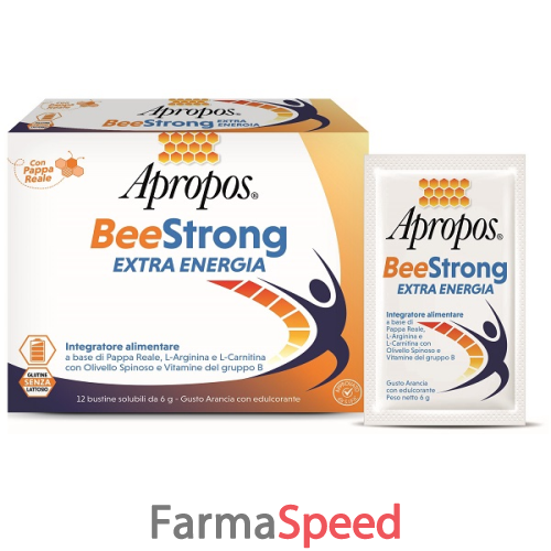 apropos beestrong extra energia 12 bustine