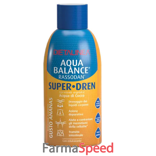 aqua balance rassodan super dren ananas 500 ml