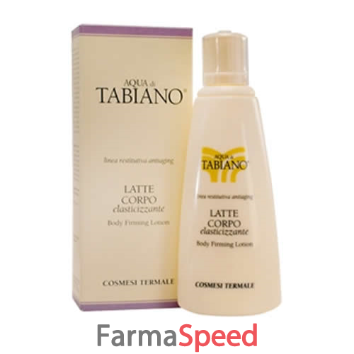 aqua tabiano latte corpo elasticizzante 200 ml