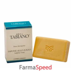 aqua tabiano sapone allo zolfo 100g