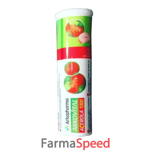 arkovital acerola 1000 15 compresse