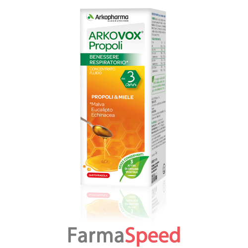 arkovox propoli concentrato fluido 140 ml