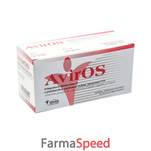 aviros 10 flaconcini da 10 ml