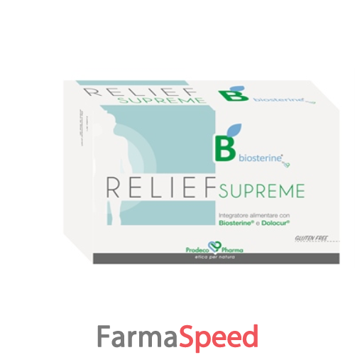 biosterine relief supreme 48 compresse