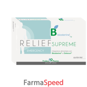 biosterine relief supreme emergency 12 compresse