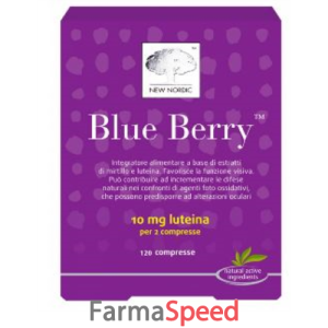 blue berry 120 compresse