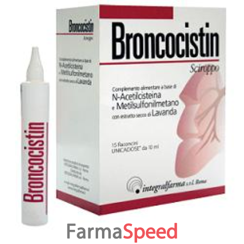 broncocistin 15 flaconcini x 10 ml