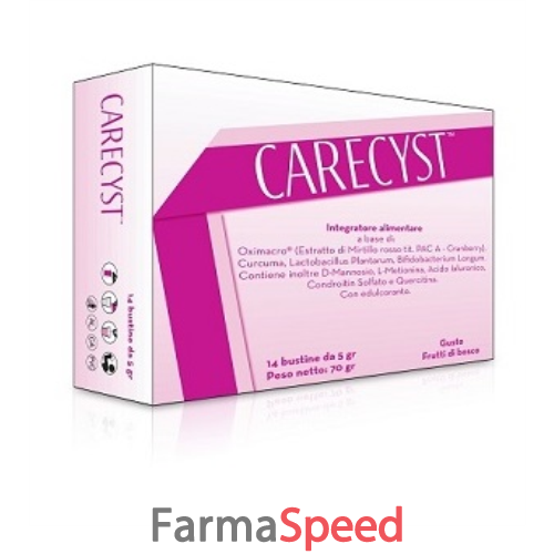 carecyst 16 compresse divisibili da 1300 mg