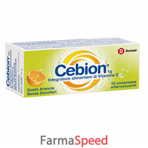 cebion effervescente vitamina c senza zucchero 10 compresse