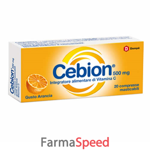 cebion masticabile arancia vitamina c 20 compresse