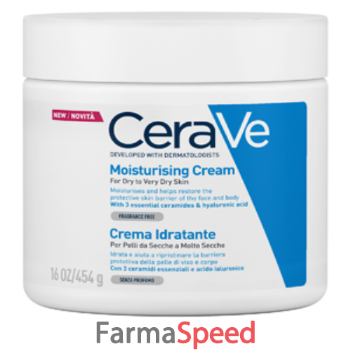 cerave crema idratante viso e corpo 454 ml