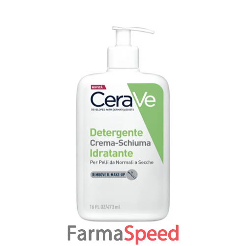 cerave crema schiuma idratante 473 ml