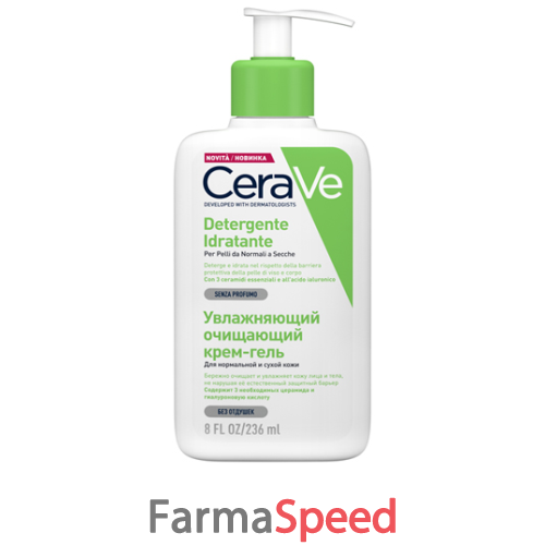 cerave detergente idratante 236 ml