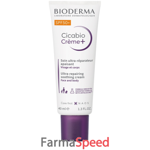 cicabio creme+ spf50 40 ml