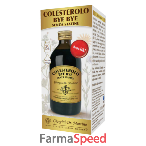 colesterolo bye bye senza statine 200 ml