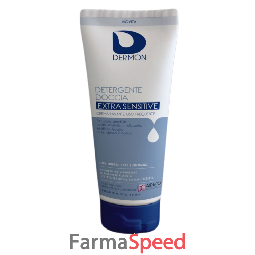 dermon detergente doccia extrasensitive crema lavante uso frequente 250 ml