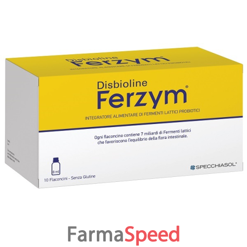 disbioline ferzym 10 flaconcini da 8 ml