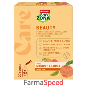 enerzona care beauty mango e arancia 20 bustine