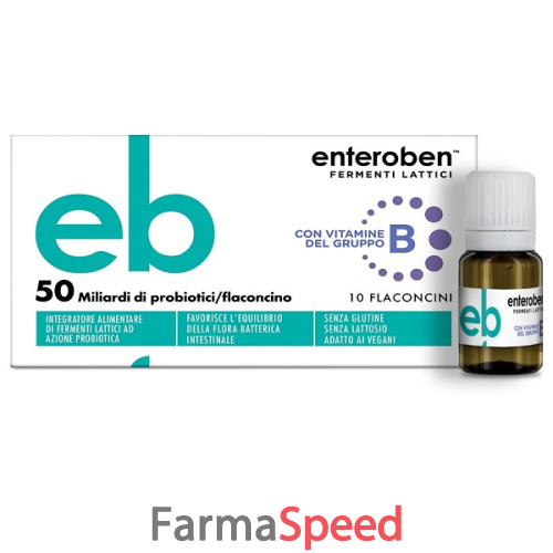 enteroben 50 mld 10 flaconcini da 10 ml