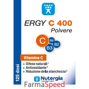 ergy c 400 polvere 125 g