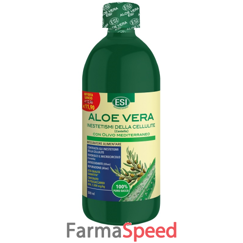 esi aloe vera cellulite olivo succo 500 ml