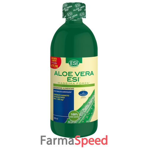 esi aloe vera succo 500 ml