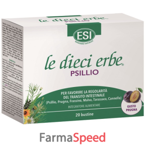 esi le dieci erbe psillio 20 bustine 5,6 g